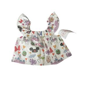 NWT California Peach Park Doodles Top